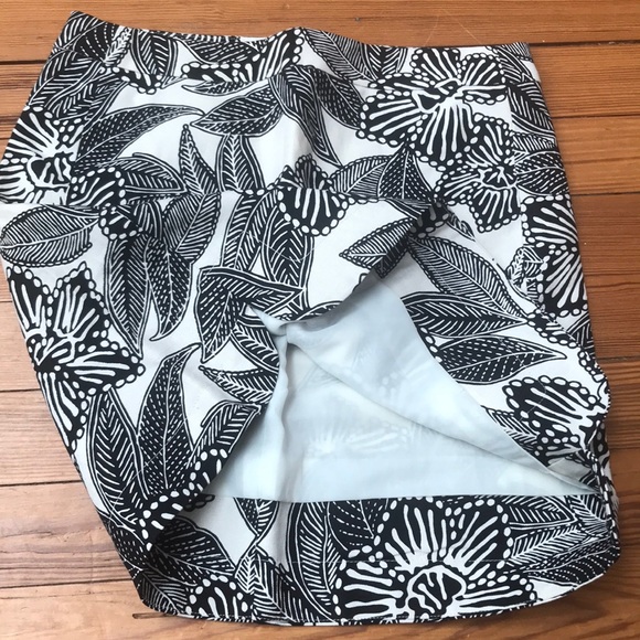 J.Crew Floral Print Skirt St 0 - Picture 4 of 6